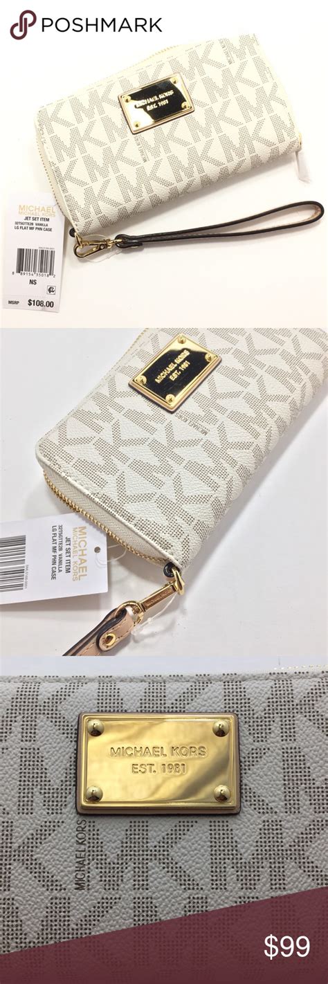 michael kors jetset slim wallet|Michael Kors wristlet jet set.